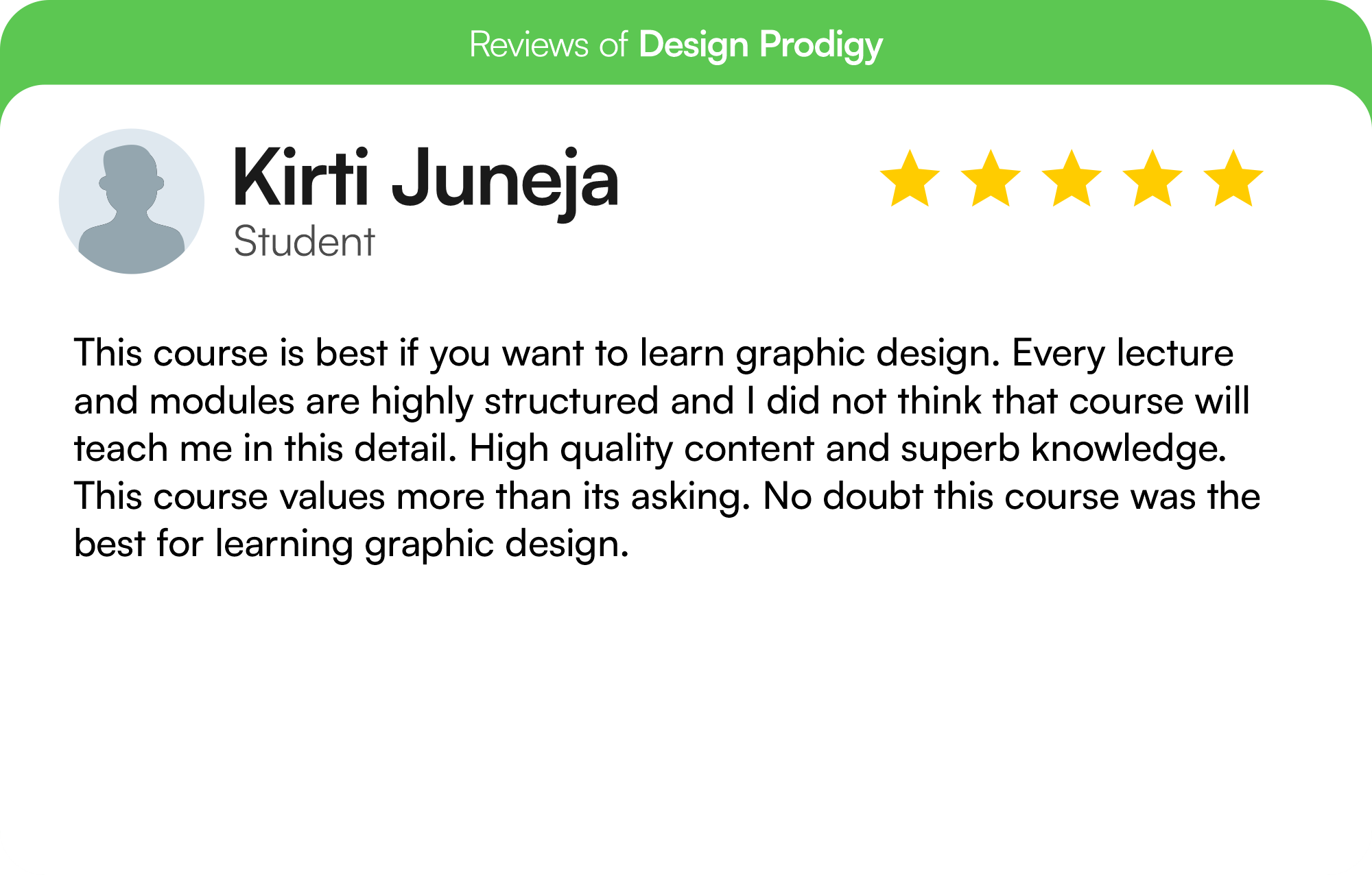 Kirti Juneja review