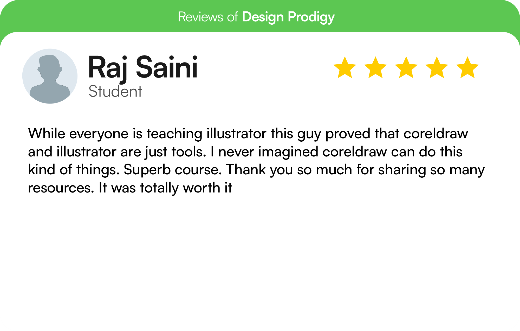 Raj Saini Reviews